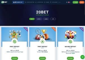 20Bet Casino prináša množstvo bonusov 427