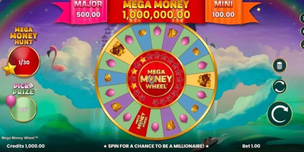 Mega Money Wheel v Casino Zodiac