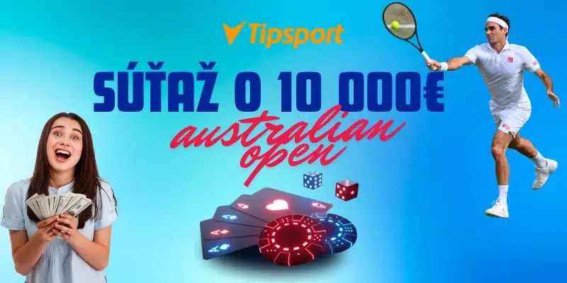 Australian Open Bonus až 10000€ a Výlet do Melbourne!