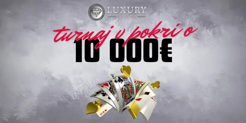 No Limit Texas Hold'em Poker Turnaj o 10 000€!