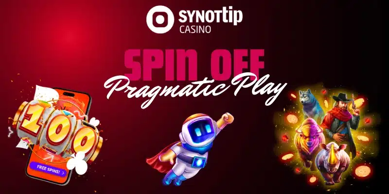 Nový Spin Off od Pragmatic Play - 100 Free Spinov a Bonus v Hrách!