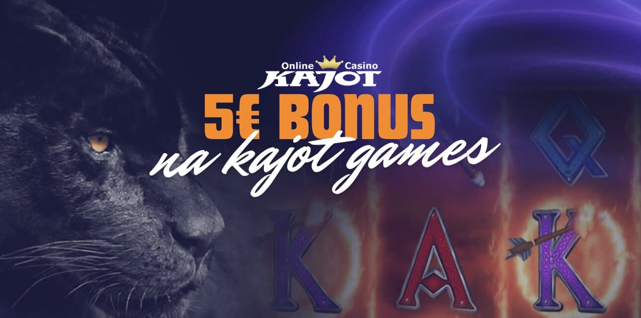 Skvelá Šanca Získať 5€ na Kajot Games len za Registráciu!