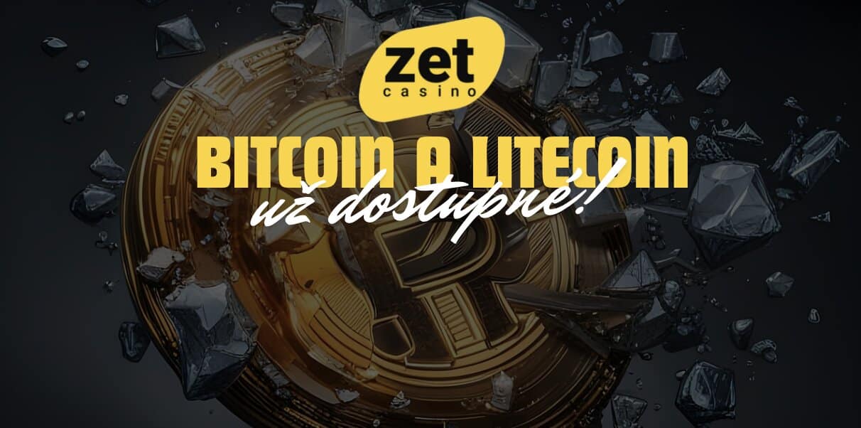 Kryptoplatby Bitcoin a Litecoin Dostupné už aj v Zet Casino!