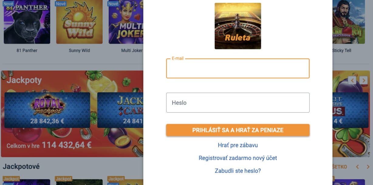 Živá Ruleta - Klasika v Novom Šate