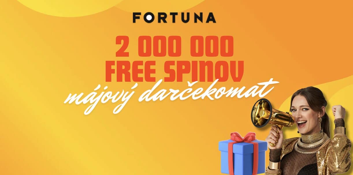 Májový Darčekomat Ponúka Dvojnásobok - 2 000 000 Spinov!