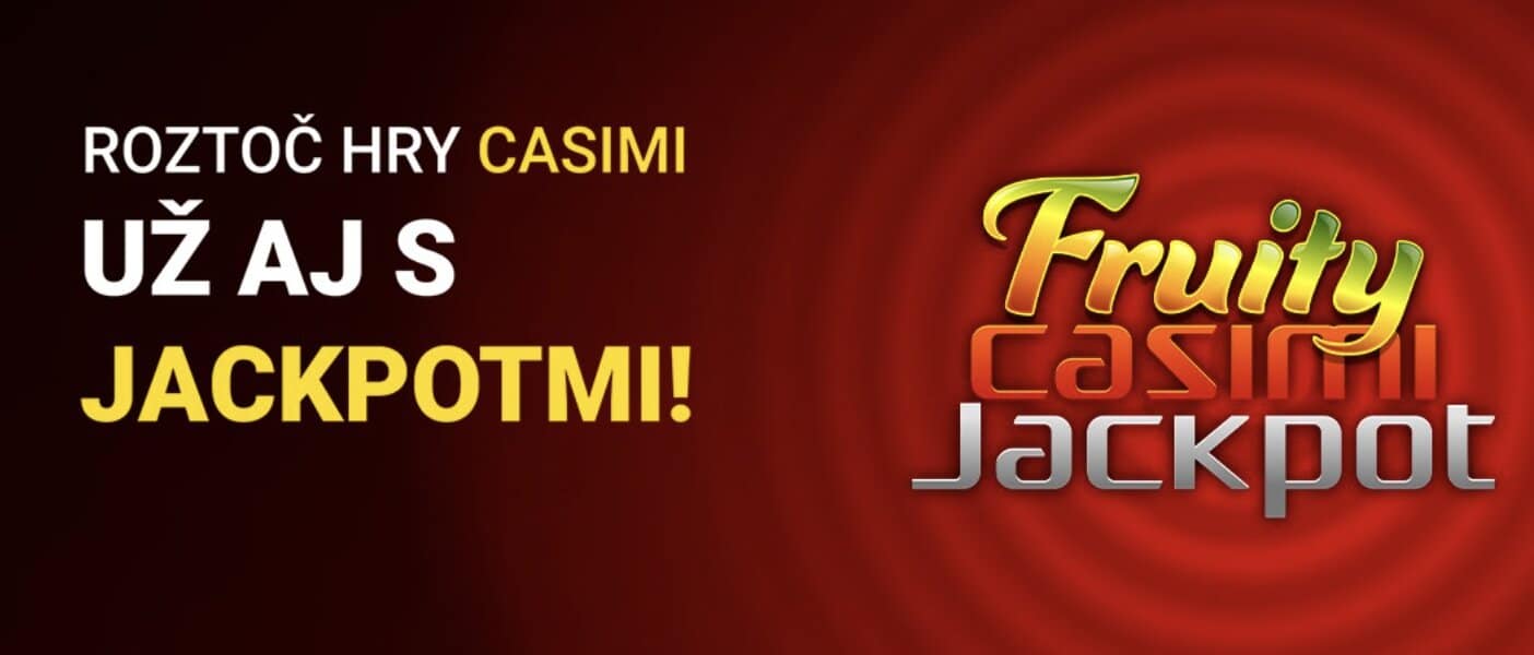 Casimi Jackpoty - Štyri úrovne výhier