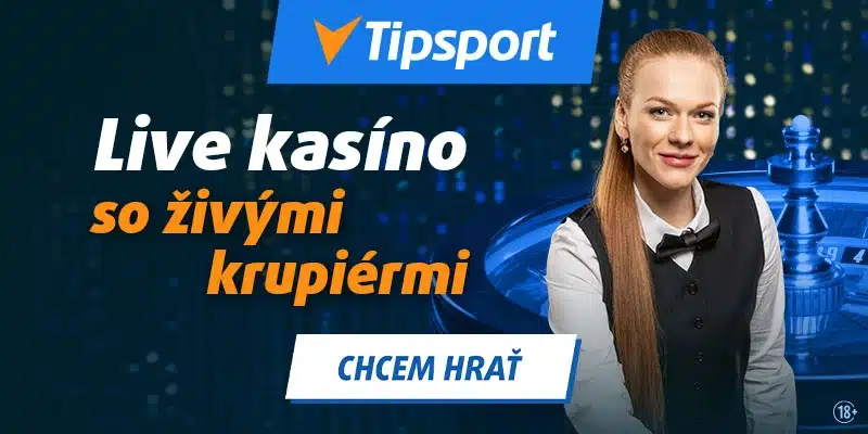 Prémia 5 EUR na Live Blackjack v Tipsporte!