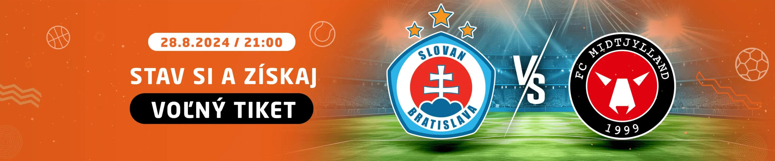 voľný tiket na slovan bratislava