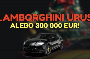 Tieto Vianoce môžete vyhrať Lamborghini Urus alebo 300 000 €!