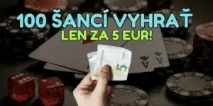 Len za 5 eur získajte 100 šancí vyhrať 1 000 000 € v Captain Cooks Casino!