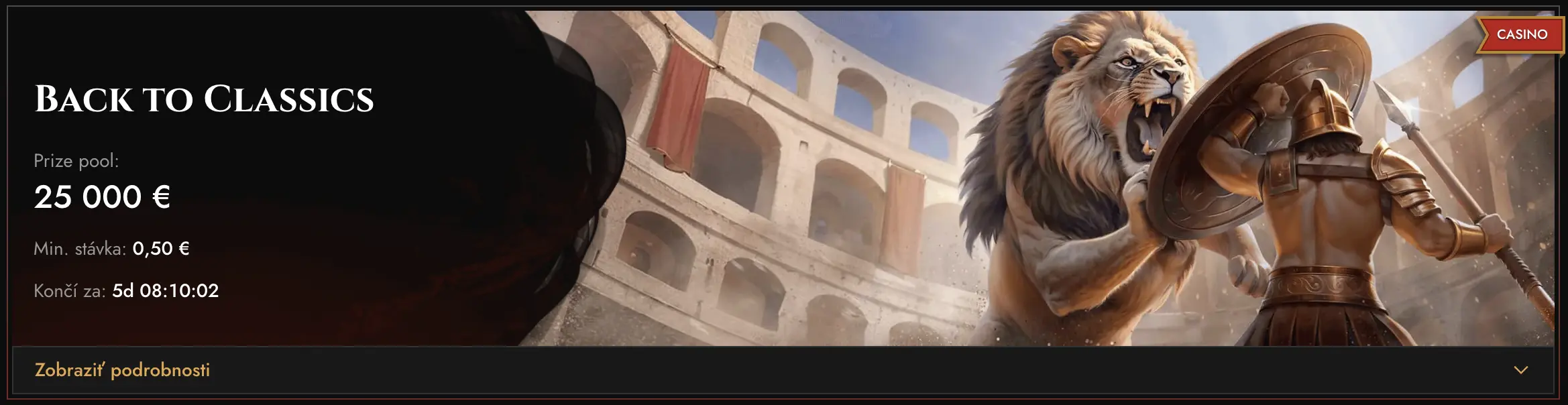 Back to classics turnaj