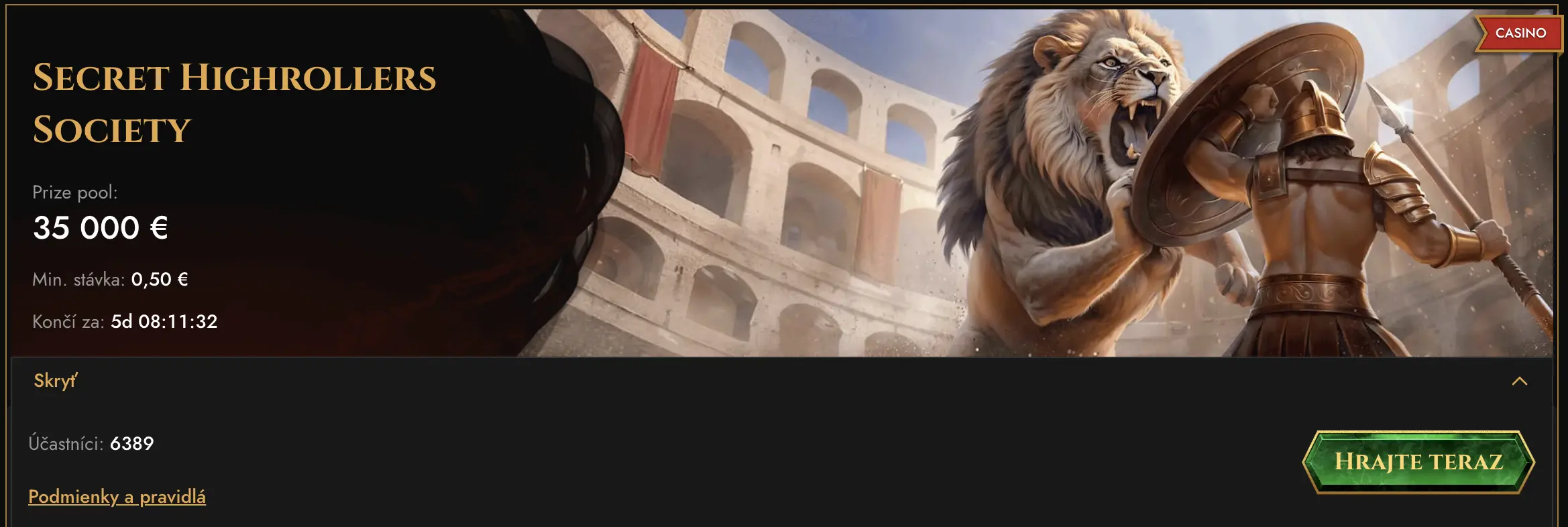 high rollers turnaj