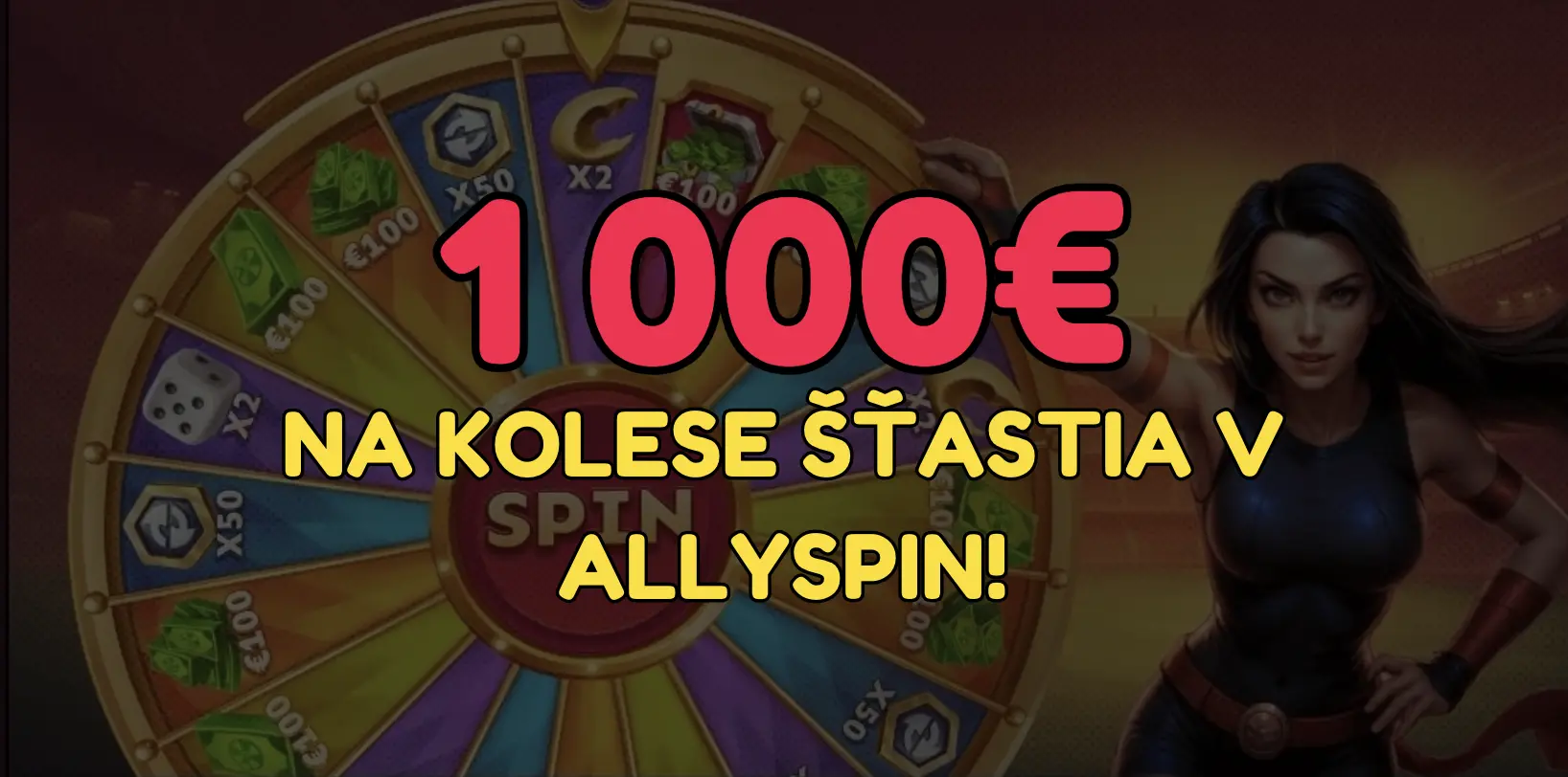 Roztočte AllySpin koleso šťastia a vyhrajte hotovosť, free spiny aj bonusy bez ďalšieho rizika!