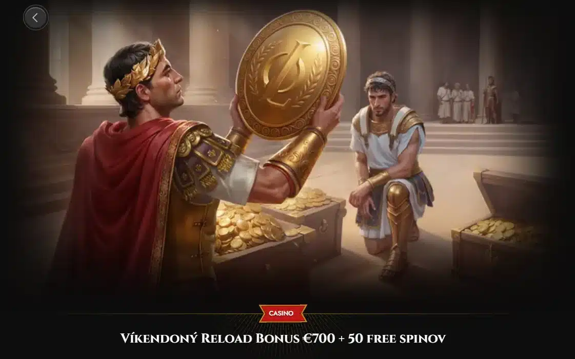 Čo je piatkový bonus za dobitie od Legiano Casino?