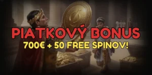 Piatkový bonus za dobitie v Legiano Casino – získajte až 700 € a 50 free spinov každý víkend!