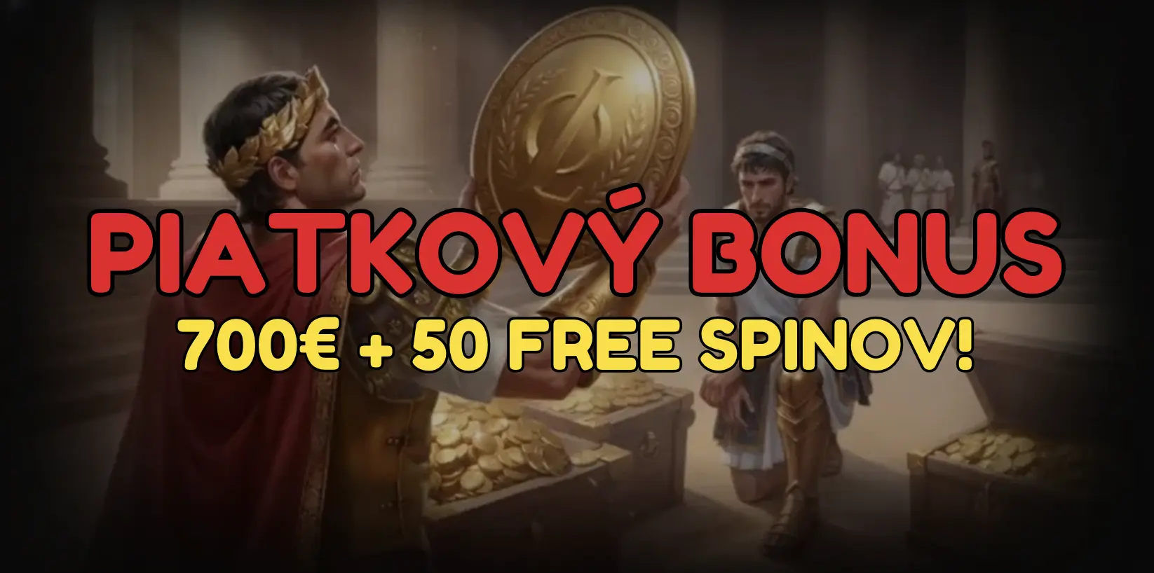 Piatkový bonus za dobitie v Legiano Casino - získajte až 700 € a 50 free spinov každý víkend!