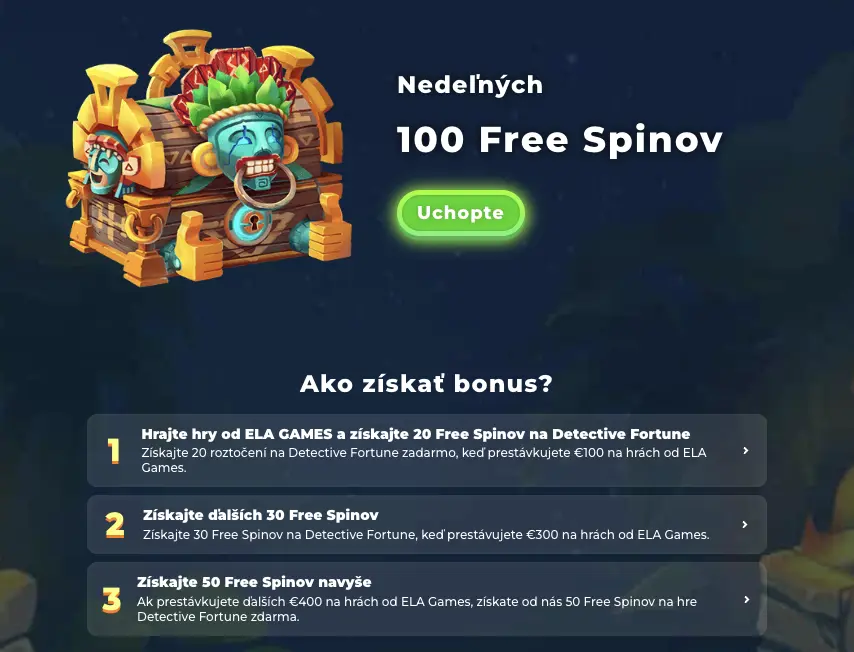 O čo ide? Free spiny. A nie hocijaké.