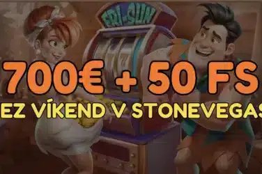 Zažite napínavé víkendy – Víkendový bonus v StoneVegas Casino do 700 EUR a 50 spinov!