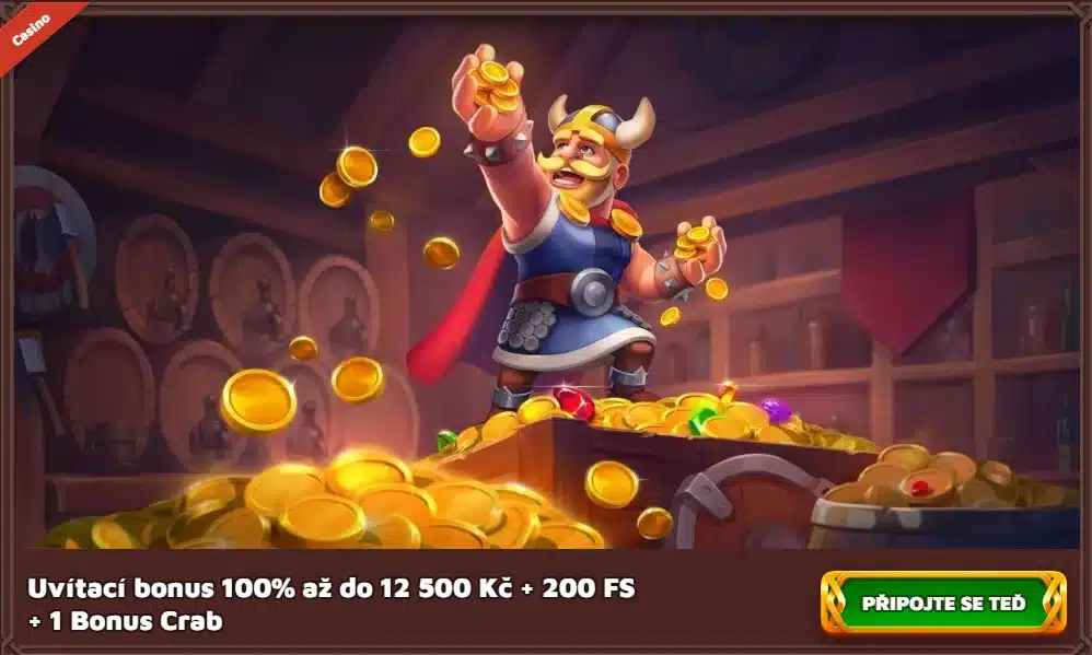 Uvítací bonus do Viking Luck Casino bonus