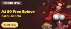 Roztočte to každú nedeľu naplno – Nedeľné free spiny vo VinciSpin Casino!