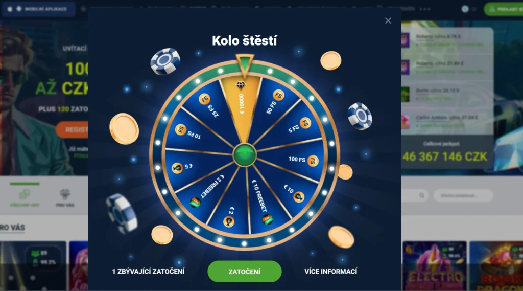 Najlepšie kolesá šťastia 20bet casino