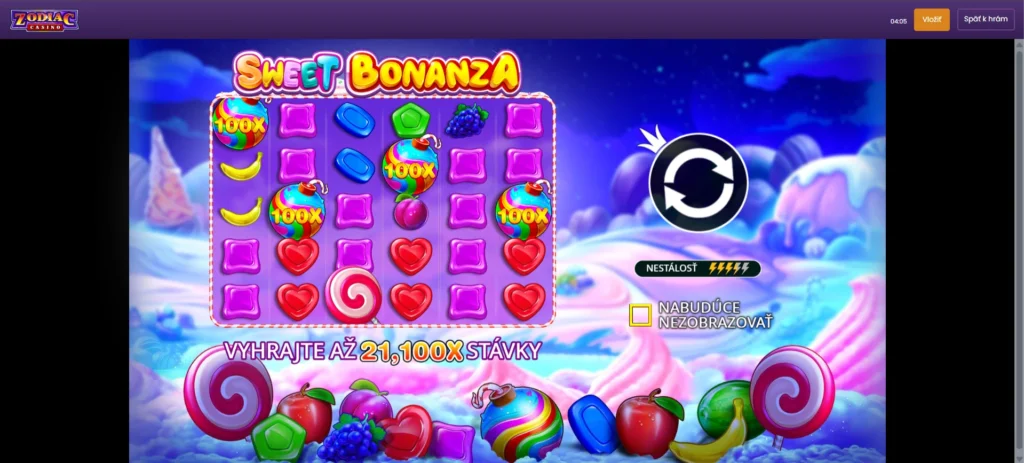 Najlepšie herné automaty zodiac casino