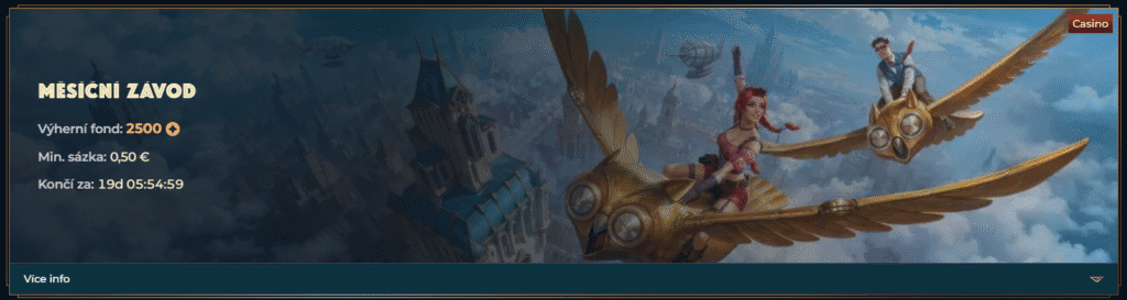 jesenné turnaje monsterwin casino