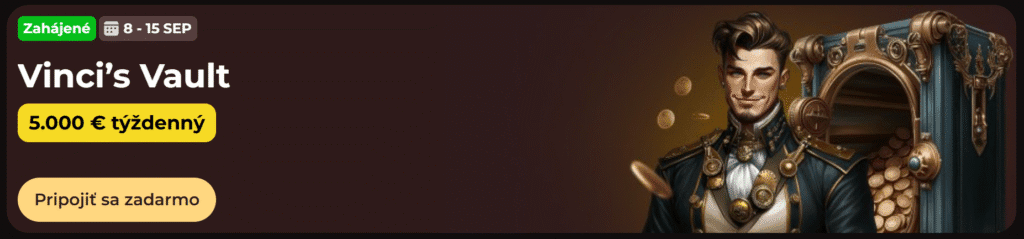 jesenné turnaje vincispin casino