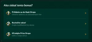 Kash Drops – Najlepšia investícia týždňa vyhrajte až 2 000€ bez podmienok pretočenia!