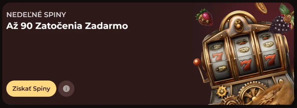 Lov na free spiny Vincispin Casino