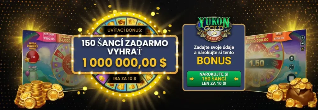 Lov na free spiny Yukon Gold Casino