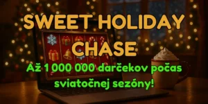 Sweet Holiday Chase – Až 1 000 000 darčekov počas sviatočnej sezóny!