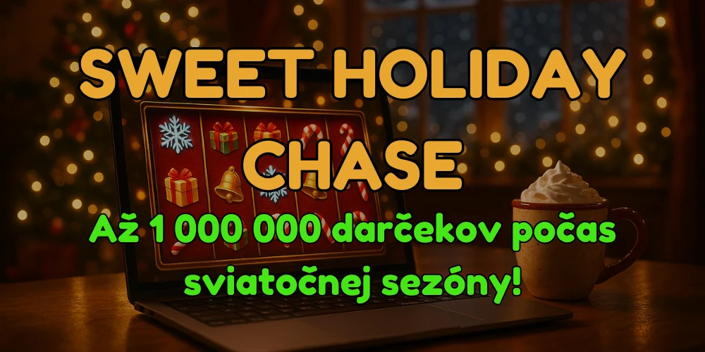 Sweet Holiday Chase – Až 1 000 000 darčekov počas sviatočnej sezóny!