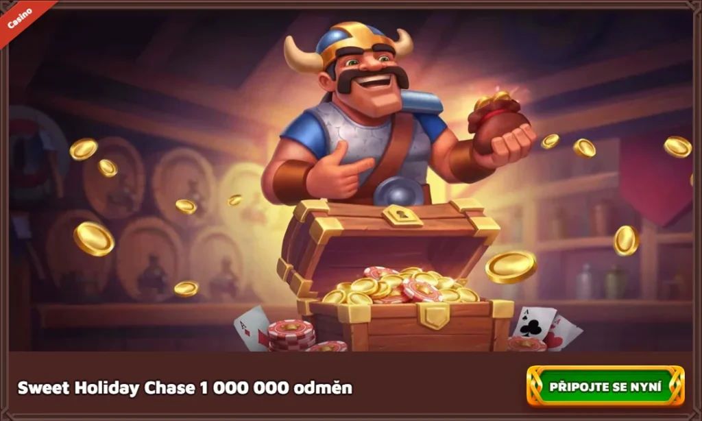 Sweet Holiday Chase vo Viking Luck Casino