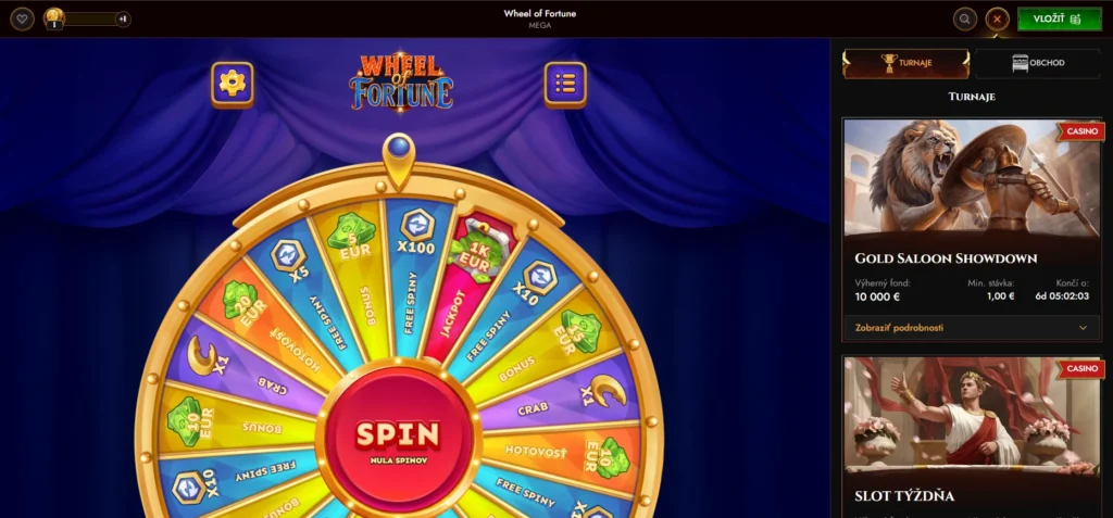 Wheel of Luck Legiano Casino