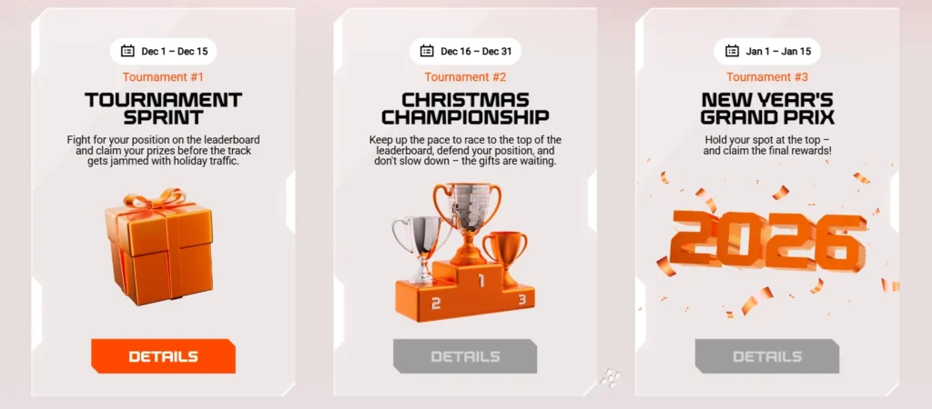 Christmas Drive turnaje